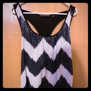 Sequin Racerback Top 3x